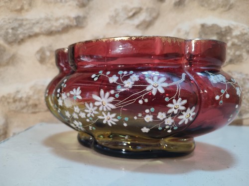 Jardinière verre richement - jardinière,