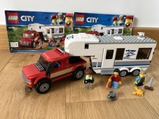 LEGO CITY 60182 LE 4x4 PICK-UP ET SA CARAVANE - CAMPING (+ NOTICES)