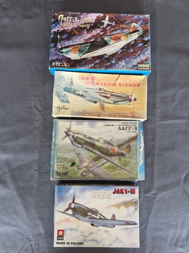 Lot maquettes chasseurs - lot,