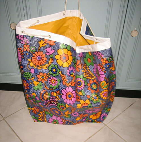 Ancien sac linge - à,