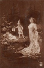 CPA Fantaisie  - Jeune Femme