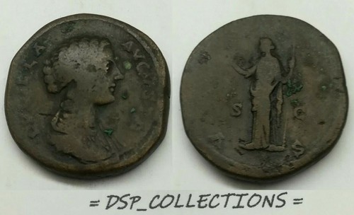Monnaie romaine lucille - -,