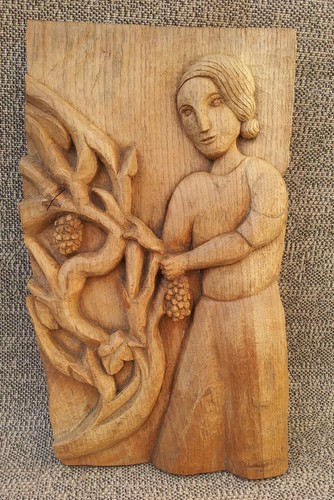 Ancienne plaque décorative - , en