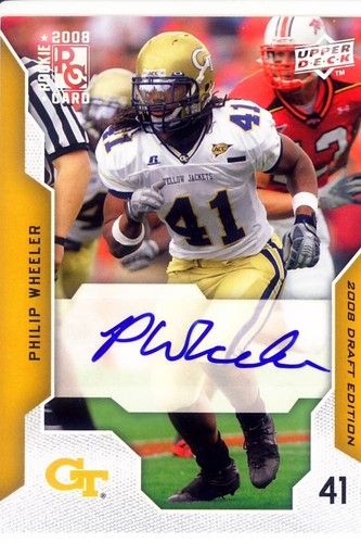 Philip wheeler rookie draft - rc,