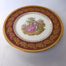 assiette decoration fragonard