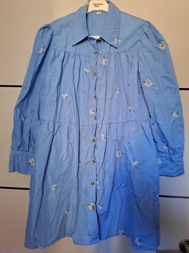 Shein robe femme bleu floral - femme,