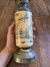 Lampe a Pétrole Faïence