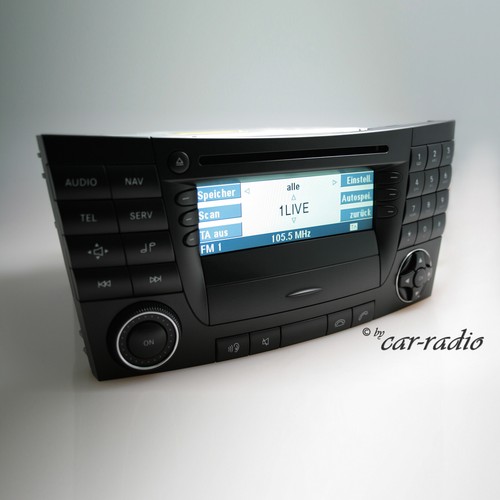 Mercedes w211 radio audio - mercedes,