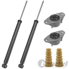 2X AMORTISSEURS + SUPPORTS ARRIÈRE Compatibles Avec FORD FOCUS II DA C-MAX DM2