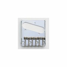 Kluson HW42C 6 Pièces Vintage Pont Pour Tele, Chromé