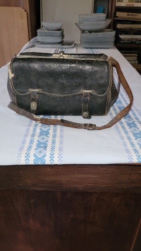 Sac main cuir marron - à,