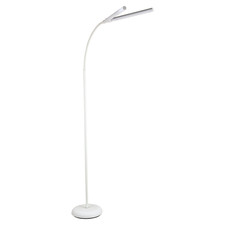 Purelite Sol Lampe : Double : Naturel Daylight: Blanc - Flexible Couture