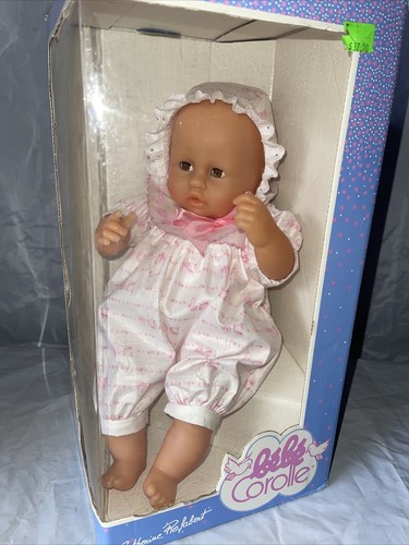 1983 corolle baby girl doll - baby,