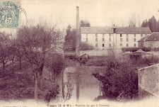 CPA 77 BRIE Env. Meaux La