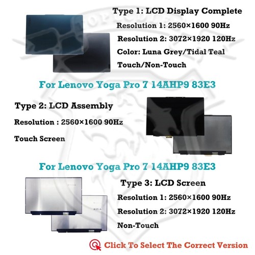 Lenovo yoga pro 7 14ahp9 - yoga,