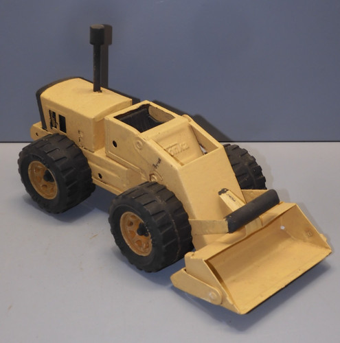 Ancien tracteur chargeur - -,