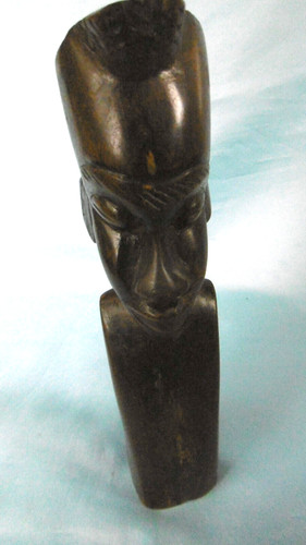 Buste africain sculpté - africain, en