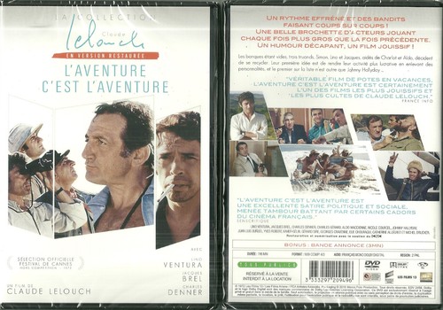 Dvd aventure est l - -, c'