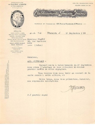 Facture.AM19544.Paris.1933.Gru