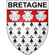 Bretagne 36 ville Stickers