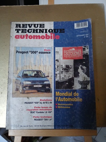 Revue technique automobile rta - technique,