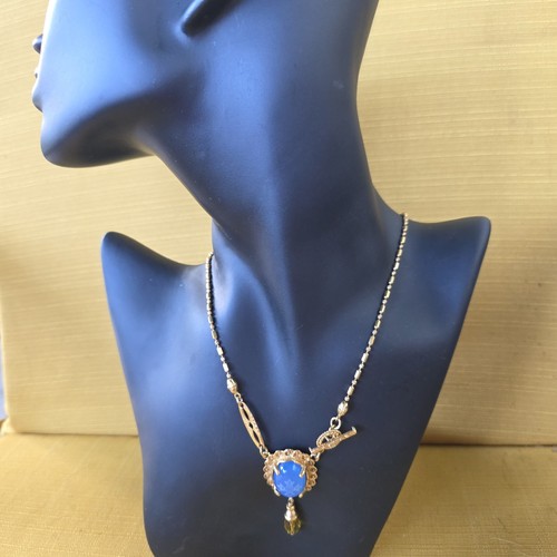 Raffiné collier vintage gem - collier,