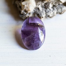 Cabochon AMÉTHYSTE 25*18mm Pierre roulée naturelle Minéraux Énergie