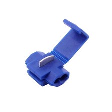 50 RACCORDS INSTANTANES ELECTRIQUES CONNECTEURS RAPIDES BLEUS