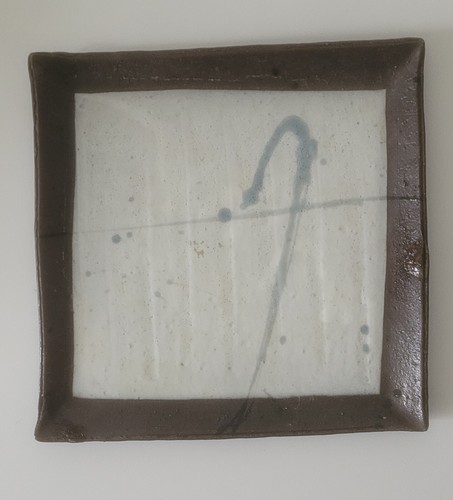Vide poche assiette carrée