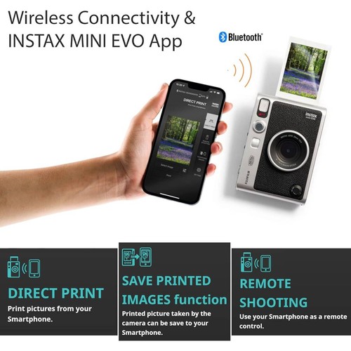 Fujifilm instax mini evo - mini, –