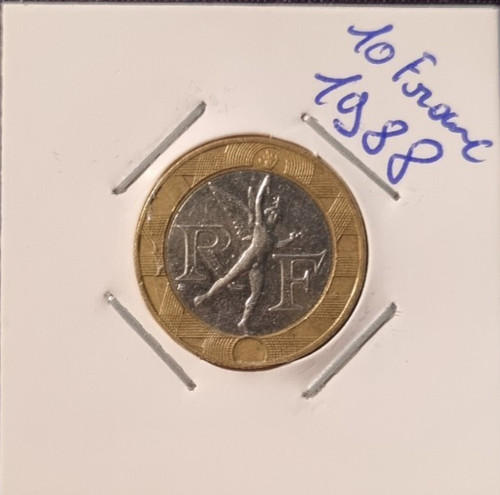 Piece francs génie de - de,