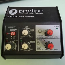 carte son externe Prodipe Studio 22+