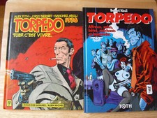 TORPEDO de Bernet et Abuli 2 albums cartonnés EO très bon état