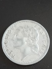 pièce 5 francs Marianne alu Lavrillier 1949B