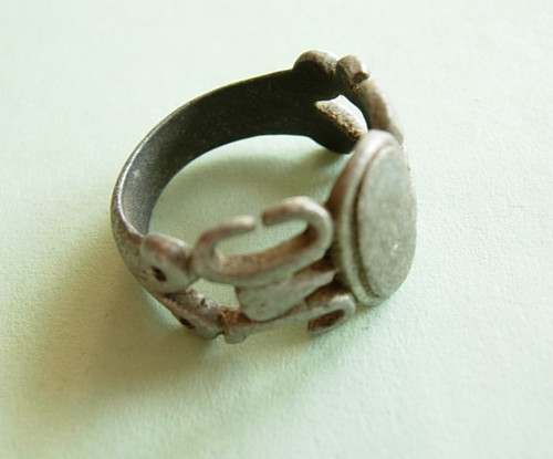 Bague poilu artisanat - 14,