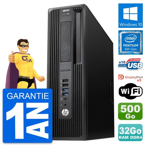 Workstation z240 sff - pc,