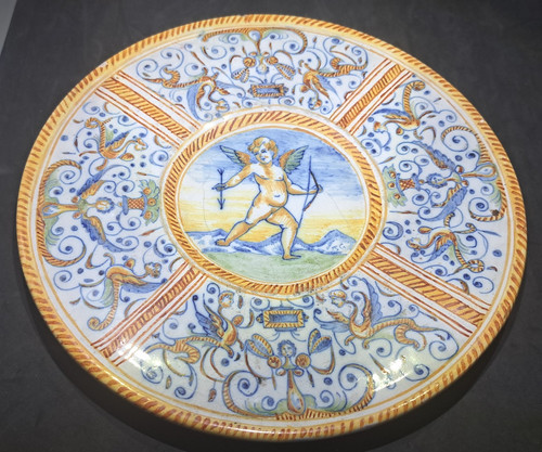 Plat céramique deruta - céramique, de
