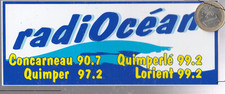 C25 radio. RADIO OCEAN Concarneau 90.7 - Quimperlé 99.2 - Quimper 97.2 - Lorient