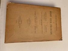 Cours élémentaire de droit