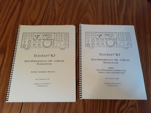 Elecraft install manuals - 2,