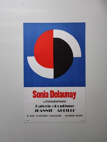 Sonia delaunay affiche - sonia,