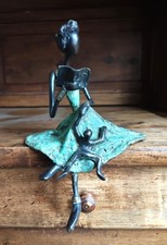 Sculpture en bronze du Burkina Faso (Art africain)