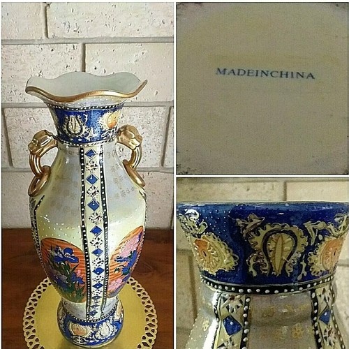 Grand vase potiche art - ,