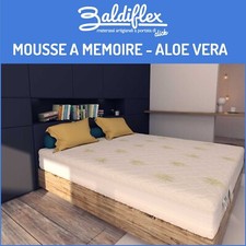 Matelas 90 x190 cm en Mousse Memoire de forme Arc-en-ciel Monozone h 19