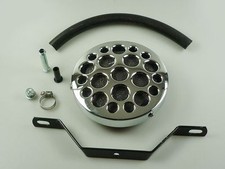 Filtre air forés chrome - filtre,