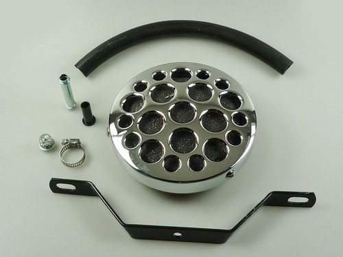 Filtre air forés chrome - filtre,