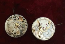 Vintage  Watch Movement Cal Cupillard 233D Se Met En Route , Non Révisé 
