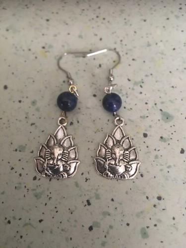 Boucles oreilles ganesh - d,