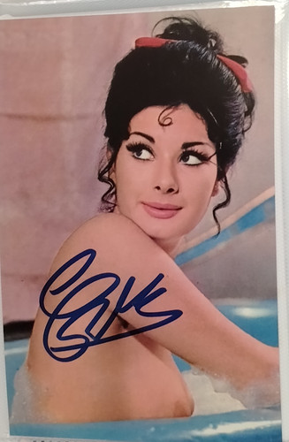 Autografo edwige fenech - autografo,