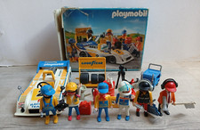 Playmobil Lot 3738 Formule 1 Racing blanc N°2 - 6 perso complet origine + Boite